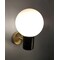 Maxim Lighting Vesper 1-Light 7.75" Wide Satin Brass / Black Wall Sconce 26030SWSBRBK - alternate 2